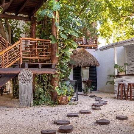 Kaab Boho Hotel Tulum Pueblo Buitenkant foto