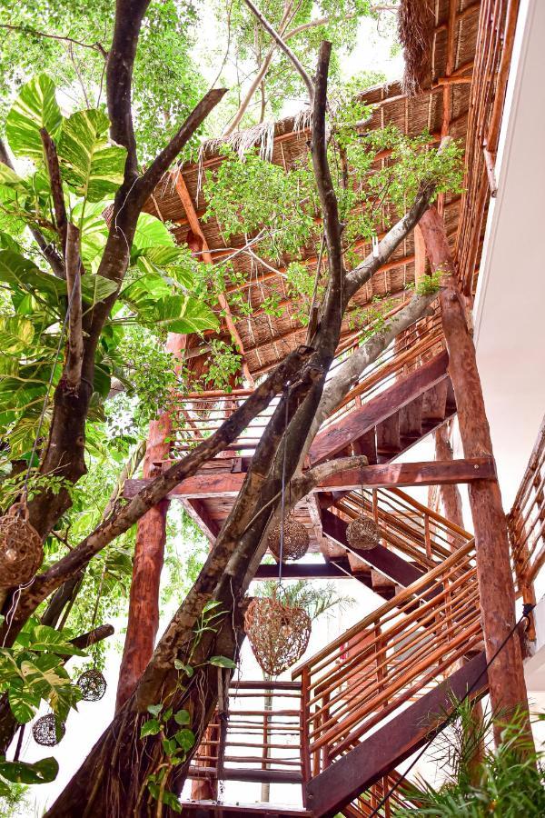 Kaab Boho Hotel Tulum Pueblo Buitenkant foto